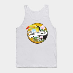 Fabulous Panama retro logo Tank Top